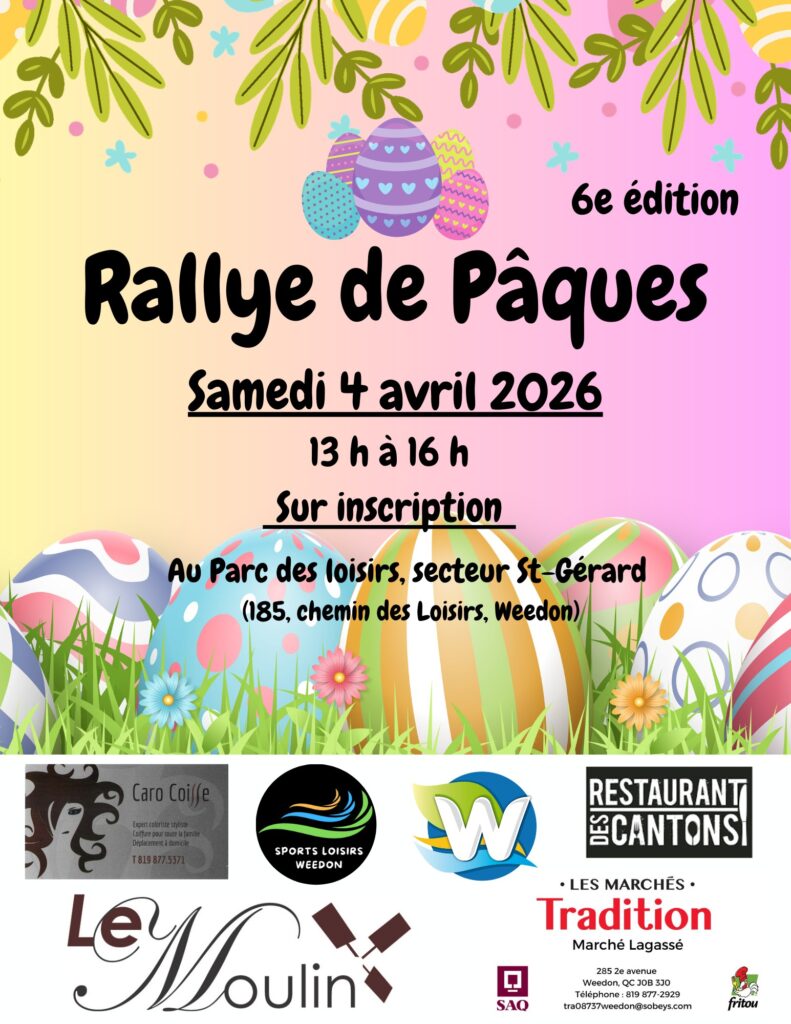 RALLYE DE PÂQUES – 6e édition