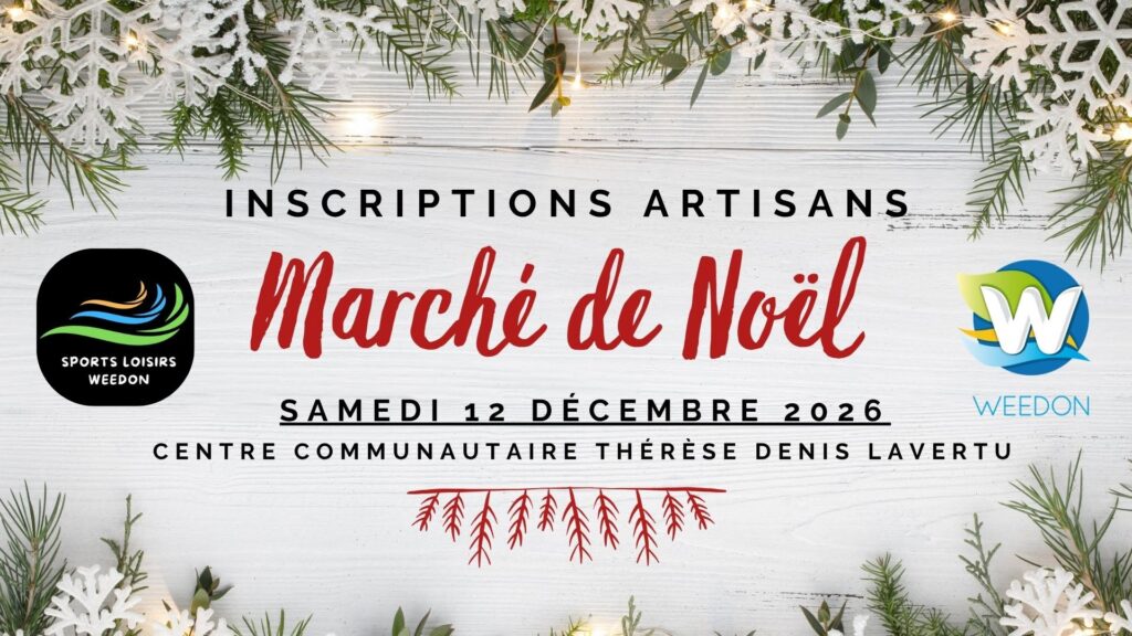 Marché de Noël | 12 décembre 2026